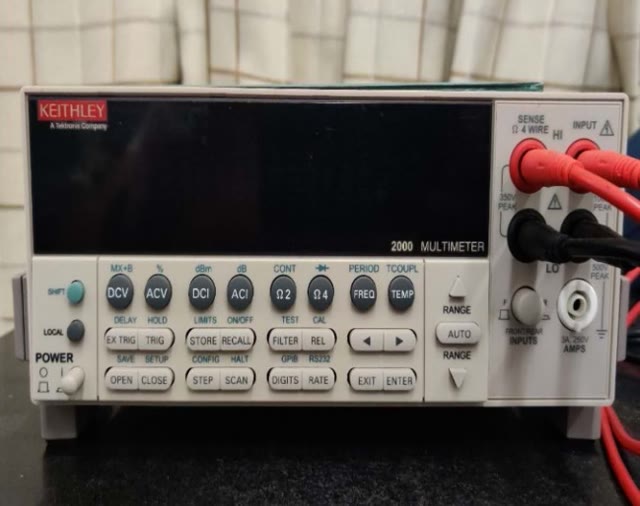 Keithley 2000 resistance meter